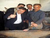 Balıkesir Ak Parti Milletvekili Adayı, Demir Dövdü Çay İkram Etti