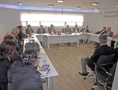 TEVFİK ZİYAEDDİN AKBULUT - Ak Parti Tekirdağ Milletvekili Adayları Tasiad‘ı Ziyaret Etti