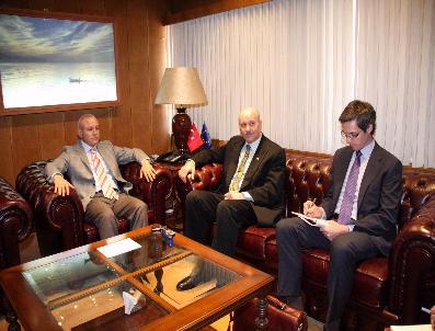 RECEP KıZıLCıK - Kanada Büyükelçisi Bailey’Den Vali Kızılcık’A Ziyaret