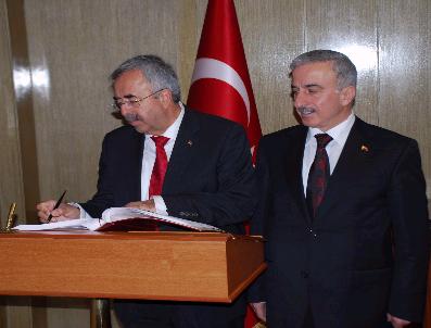 DEVLET DEMIR YOLLARı - Ulaştırma Bakanı Habib Soluk Gaziantep Valiliğini Ziyaret Etti