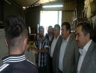 İBRAHİM KORKMAZ - Ak Parti Milletvekili Adayları Fabrika Ziyaretlerini Sürdürüyor