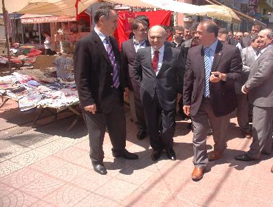 OSMAN ÇAVUŞ - Erdoğan Bayraktar, Seçim Gezilerini Akçaabat’Ta Sürdürüyor