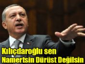 Erdoğan: Kılıçdaroğlu sen namertsin, dürüst değilsin