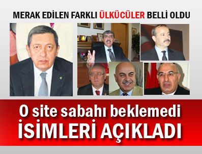 O site sabahı bekleyemedi isimleri açıkladı