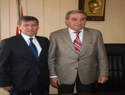YALIM EREZ - Ali Uzun‘dan Esnaf Kefalet Kredi Kooperatifi Başkanı Şehri‘ye Ziyaret