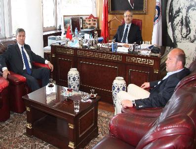 ALI UZUN - Ali Uzun, Ttk Genel Müdürü İnan‘ı Ziyaret Etti