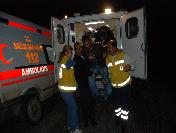 Yolu Olmayan Mezradan 5 Saatte Hastaneye Ulaştırıldı