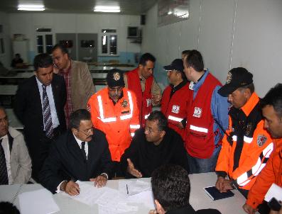 Çevre Ve Orman Bakanı Veysel Eroğlu, Deprem Bölgesinde