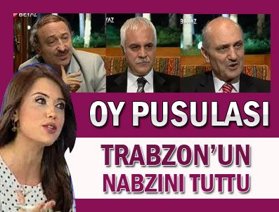 OY PUSULASI - Oy Pusulası Trabzon'un nabzını tuttu