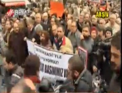 Yürüyüş yapanlara şok ceza