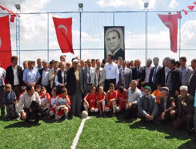 İSMAIL SOYKAN - Aydın’In İlk Köy Halı Sahası Törenle Açıldı