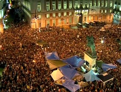 JOSE LUIS RODRIGUEZ ZAPATERO - İspanya'da seçim öncesi halk kemer sıkma önlmelerini protesto ediyor