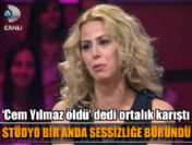 Stüdyo bir anda sessizliğe büründü