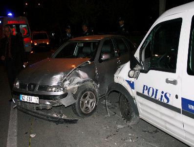 Konya‘da Trafik Kazası: 1‘İ Polis 4 Yaralı