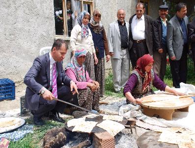 HAKKı BEŞKAZALı - Milletvekili Adayı Beşkazalı Seçim Çalışmalarına Köylerde Devam Ediyor