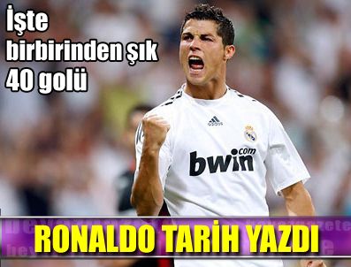 KALU UCHE - Ronaldo tarih yazdı