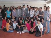 Rifat Sait, Makedonya‘dan İzmir‘e Gelen Öğrencileri Ağırladı