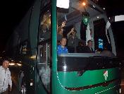 Uefa Yolcusu Bursaspor‘a Coşkulu Karşılama
