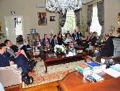 Ab Ülkeleri Büyükelçi Yardımcılarından Vali Güvenç‘e Ziyaret