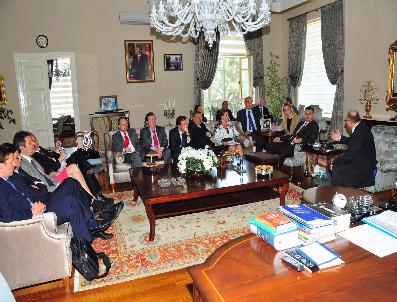 Ab Ülkeleri Büyükelçi Yardımcılarından Vali Güvenç‘e Ziyaret