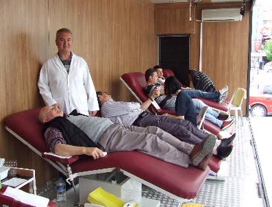 Çan’Da Kızılay’A Kan Bağış Tırı’Nda 156 Ünite Kan