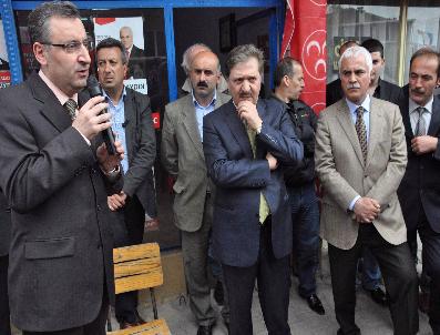 KORAY AYDIN - Mhp Trabzon Milletvekili Adayı Halil Memiş Seçim Çalışmalarına Hız Verdi