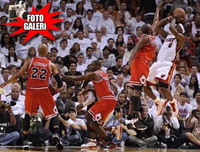 Miami Heat sahasında Chicago Bulls'u 96-85 mağlup etti