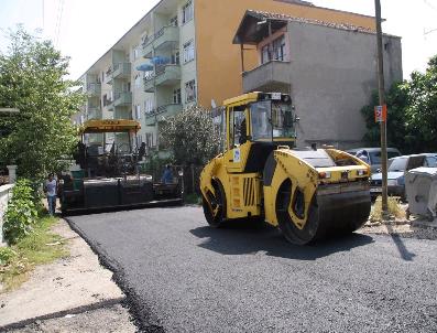 KARAKAMıŞ - Adapazarı Belediyesi Asfalt Çalışmalarını Hızla Sürdürüyor