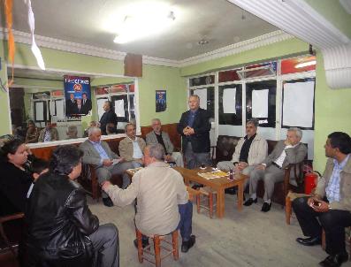 FEVAI ARSLAN - Ak Parti Düzce Milletvekili Adayları Kahve Toplantıları Yaptı