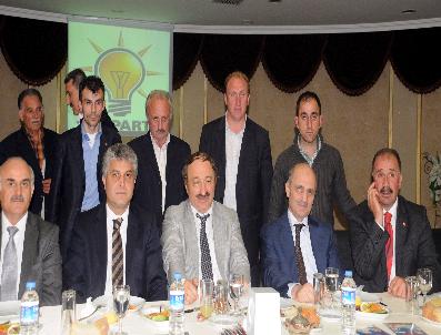 OSMAN ÇAVUŞ - Ak Parti Milletvekili Adayları Akçaabat İlçe Teşkilatı İle Buluştu