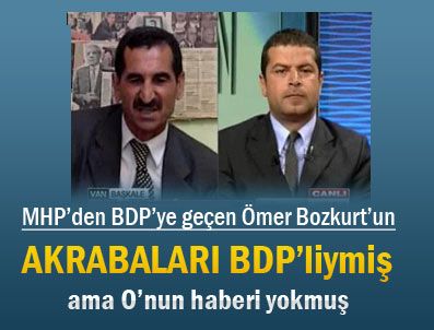 Akrabalarım bile BDP'liymiş