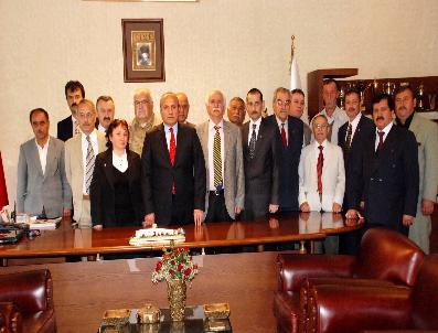 AHMET RUGANCı - Dp Milletvekili Adayları Arslan’I Ziyaret Etti