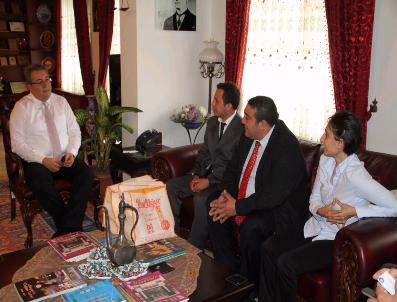 HASAN ÜNVER - Tüvsüd Türkiye Ofisi Yetkilileri Nevşehir Belediyesi‘nde