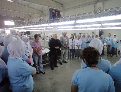 FEVAI ARSLAN - Ak Parti Düzce Milletvekili Adayları Fabrika Ziyaretleri Yaptı