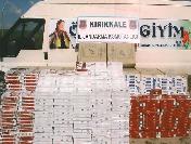 Kırıkkale‘de 57 Bin 802 Paket Kaçak Sigara Ele Geçirildi