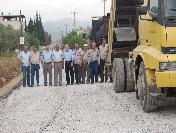 Köşk-Dalama Yolunda Asfaltlama Çalışması Başladı