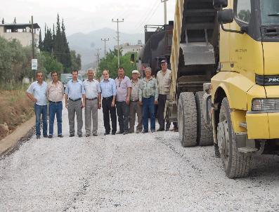 NIHAT AKTAKKA - Köşk-Dalama Yolunda Asfaltlama Çalışması Başladı