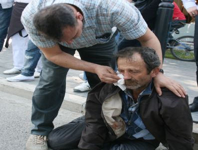 Otomobilin Çarptığı Şahıs Yaralandı