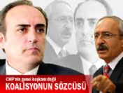 CHP Genel başkanı değil, koalisyon sözcüsü