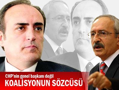 MAHİR ÜNAL - CHP Genel başkanı değil, koalisyon sözcüsü