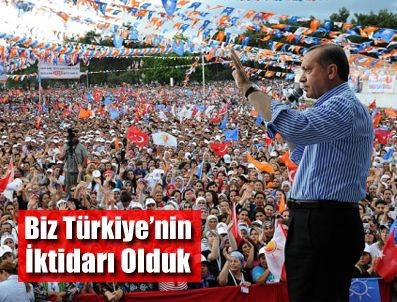 Başbakan Erdoğan Kayseri mitinginde halka seslendi