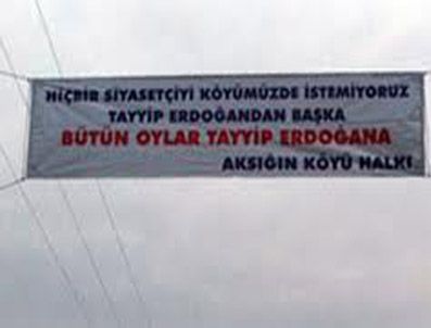 Bu köye siyasetçi girmesi yasak