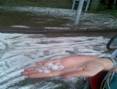 Çankırı‘da Dolu