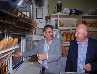 İdris Naim Şahin Esnafı Ziyaret Etti