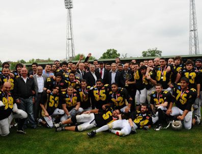 Türkiye Amerikan Futbolu Ligi Şampiyonu Gazi Warriors oldu