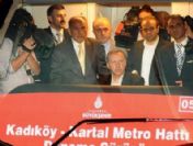 Test sürüşünü Başbakan Erdoğan yaptı