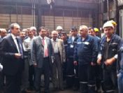 Mahir Ünal, Afşin Elbistan Linyitleri İşletmesini ziyaret etti