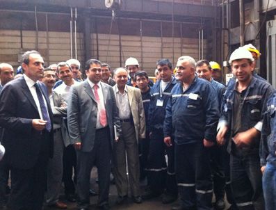 MAHİR ÜNAL - Mahir Ünal, Afşin Elbistan Linyitleri İşletmesini ziyaret etti