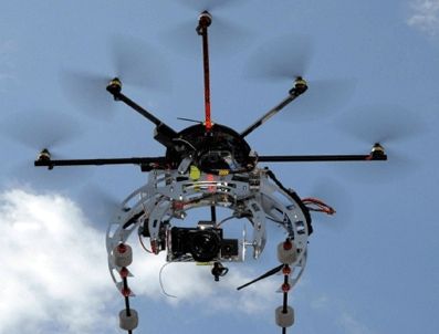 Üç arkadaşın müthiş icadı 'Fotokopter'