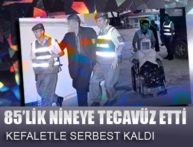 85'lik nineye 75'lik dede tecavüz etti